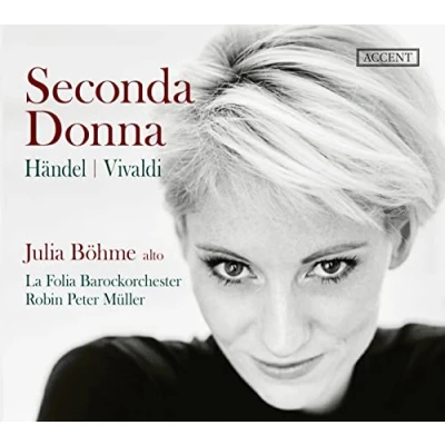 Afbeelding van Julia Böhme La Folia Barockorchester &amp; Robin Pet Vivaldi: Seconda Donna (CD)