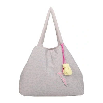 Afbeelding van Fritzi aus Preußen Schoudertas Easy Happy Twist Balloon Shopper Sand Lichtgrijs