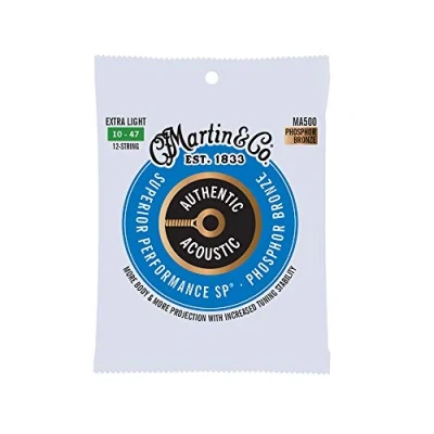 Afbeelding van MA500 Acoustic SP Phosphor Bronze Medium 10 47 (12 String)