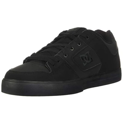 Afbeelding van DC Shoes Sneakers laag black, Maat: 48.5, Black Leer en imitatieleer
