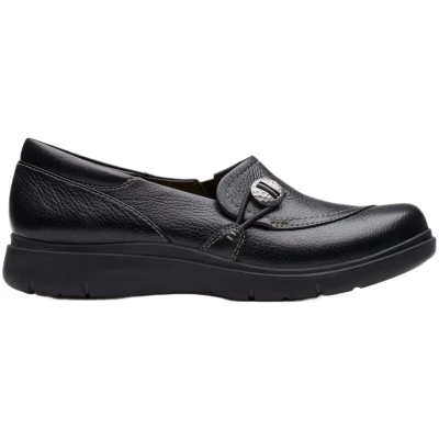 Afbeelding van Clarks Certina Pure dames instapper zwart maat 39.5 (EU) 6 (UK)