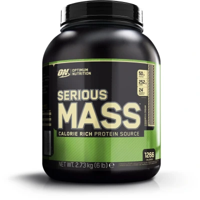 Afbeelding van Optimum Nutrition Serious Mass 2730gr Cookies &amp; Cream