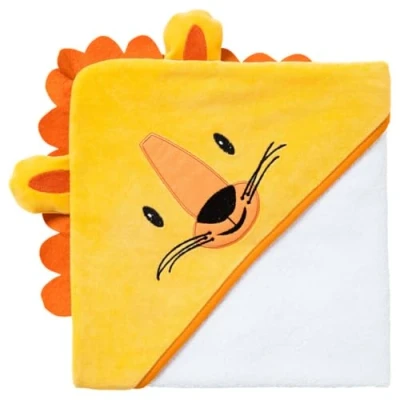 Afbeelding van babyCalin Badcape 75 x cm Leeuw