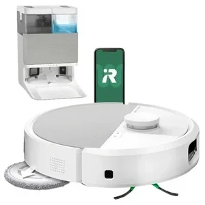 Afbeelding van Roomba® Plus 505 Combo Robot + Autowash™ Dock Robotstofzuiger met Dweilfunctie Wit (N1852)