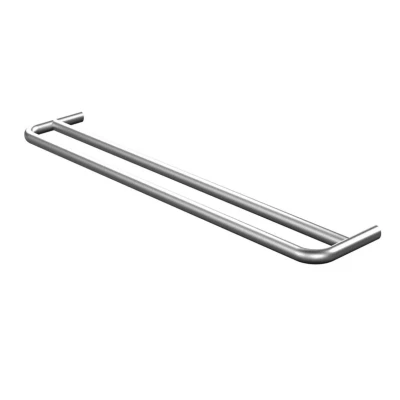 Afbeelding van Waterevolution flow dubbele handdoekhouder 60cm volledig RVS A112DIE