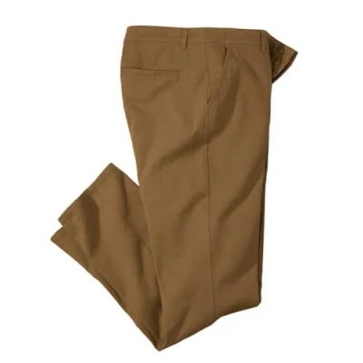 Afbeelding van ATLAS FOR MEN Regular stretchbroek voor heren rechte snit comfort en elegantie verkrijgbaar in grote maten, Kameel.