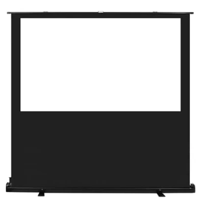 Afbeelding van Maclean MC 212 Vloerscherm Projectiescherm Vrijstaand Vloerprojectiescherm Oppervlaktetype: Matwit, Reflectie: 1.0G Schermgrootte: 80&#039;&#039; / Beeldformaat: 16:10