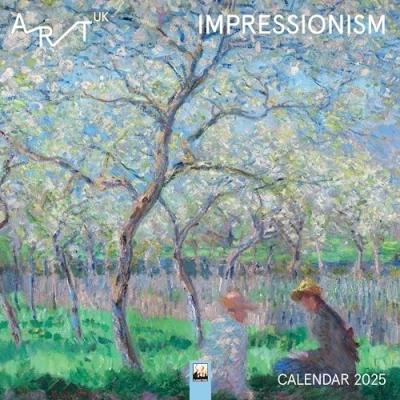Afbeelding van Art UK: Impressionism Wall Calendar 2025 (Art Calendar)