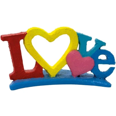 Afbeelding van Sf deco rainbow love SuperFish