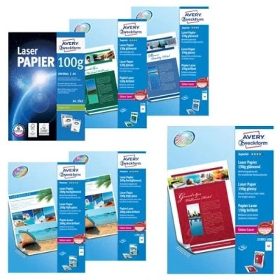Afbeelding van Avery Zweckform Superior Laser Paper 1198 Laserprintpapier DIN A4 120 g/m² 200 vellen Wit