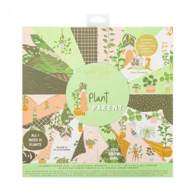 Afbeelding van Violet Studio Paperpad 30x30 cm Plant Parent