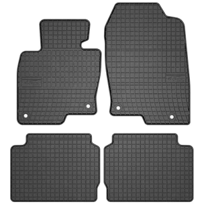 Afbeelding van M MOTOS Rubberen vloermatten voor Mazda CX 5 II vanaf 2017 Verbeter uw reiscomfort met de zwarte antislip mat auto&#039;s. Automat alle weersomstandigheden, bescherming tegen vuil