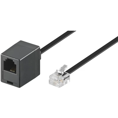 Afbeelding van 10 m Telefoon Verlengkabel RJ11