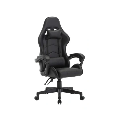 Afbeelding van Bureaustoel ergonomisch , Gamestoel zwart verstelbaar