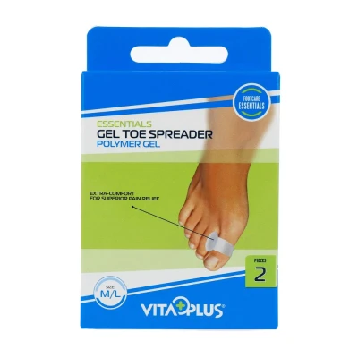 Afbeelding van Vitaplus Essentials Gel Toe Spreader maat M/L 2ST