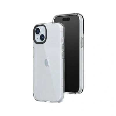 Afbeelding van Rhinoshield Clear Hoesje Geschikt voor Apple iPhone 15 Plus Back Cover Schokabsorberende TPU bumper Transparant