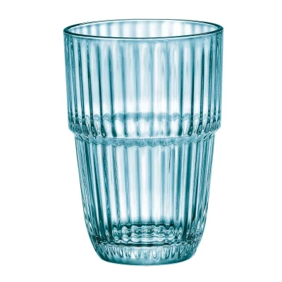 Afbeelding van Waterglas Bormioli Rocco Barshine Blauw Glas 380 ml (6 Stuks)