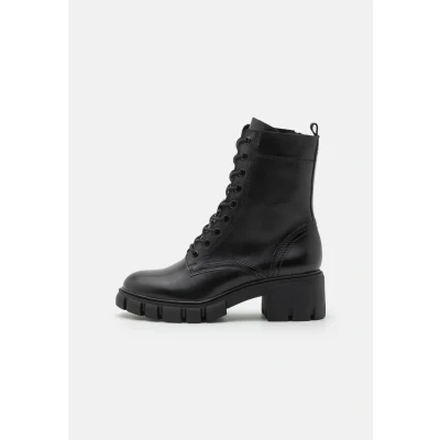 Afbeelding van Tamaris Dames 1 25272 41 dameslaarzen, Zwart leder