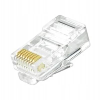 Afbeelding van Stevige UTP netwerkkabel categorie 6 Alantec WT001OP Transparant