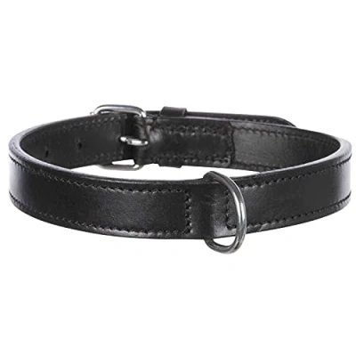 Afbeelding van Trixie Halsband Hond Active Leer Zwart 36 43X1,8 CM (387045)