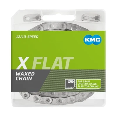 Afbeelding van X Flat Waxed Silver (Nickel Plated)