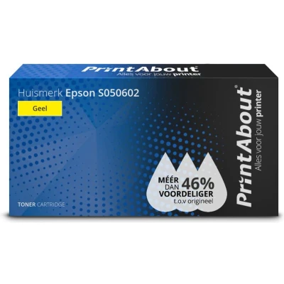 Afbeelding van Huismerk Epson S050602 Toner Geel