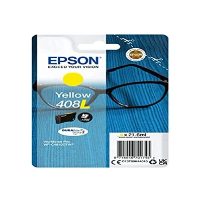 Afbeelding van Epson 408L (C13T09K44010) Inktcartridge Geel Hoge capaciteit