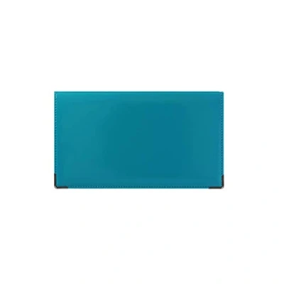 Afbeelding van Color Pop® Chequeboekhouder gemaakt in Frankrijk chequeboekje/creditcard/papieren, Eend Ei Blauw, klassiek