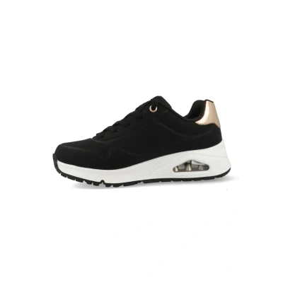 Afbeelding van Skechers Uno Gen1 Shimmer Away Meisjes Sneakers Blauw