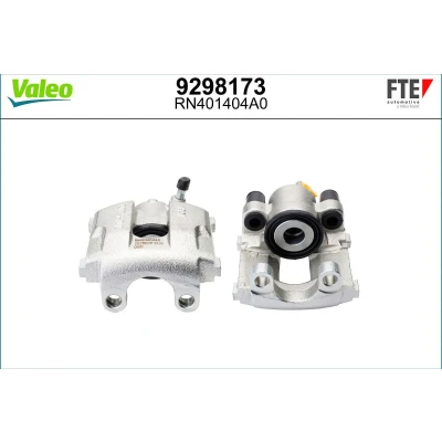 Afbeelding van FTE 9298173 Remklauw Grijs Gietijzer Achteras rechts Zonder houder BMW: 3 Saloon, Convertible, Coupe