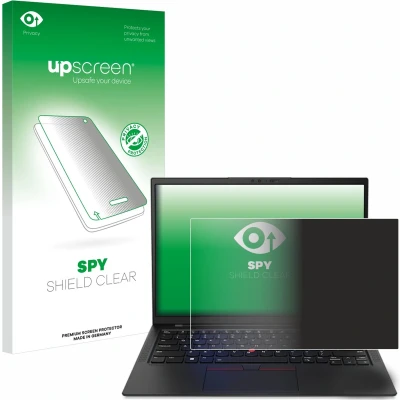 Afbeelding van upscreen privacy screenprotector voor Lenovo ThinkPad X1 Carbon 14&quot; (11. Gen.) Folie Beschermfolie Blauwlichtfilter