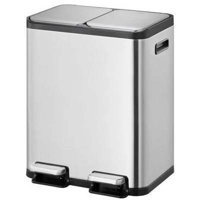 Image de EKO EcoCasa II Splitted 2 x 30 Litres Inox Mat