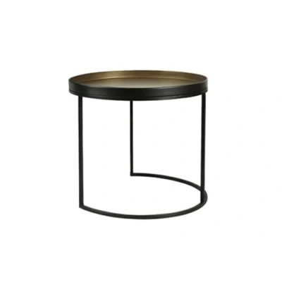 Afbeelding van Countryfield Bijzettafel Marton Goud 45 x 42 cm