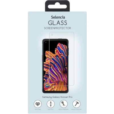 Afbeelding van Selencia Screenprotector Geschikt voor Samsung Galaxy Xcover Pro Tempered Glass Gehard Glas