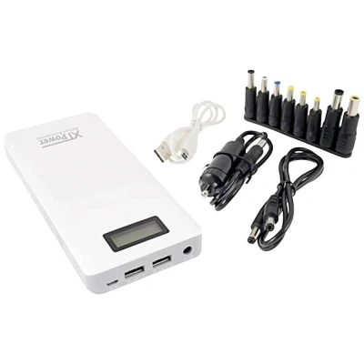 Afbeelding van XTPower XT 16000 QC3 Powerbank 15600 mAh Li ion USB, DC aansluiting 3,5 mm Wit