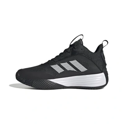 Afbeelding van adidas Own the Game 3 Shoes halfhoge schoenen zonder voetbal heren, Core Zwart/Ftwr Wit/Ftwr Wit