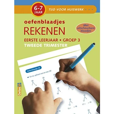 Afbeelding van Deltas Oefenblaadjes Rekenen (6 7 J.) Tweede Trimester