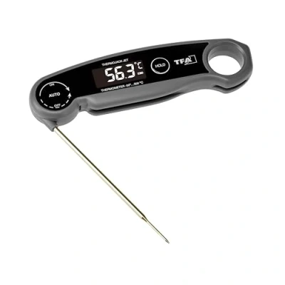 Afbeelding van TFA Dostmann 30.1069.10 Keukenthermometer Automatische uitschakeling Babyhapje, Bakken, Braden, Burger, Vet, Vloeistof, Gevogelte, Grillen, Gehakt, Halfvaste
