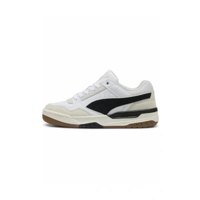 Afbeelding van Puma Rebound Retro Sneakers laag White blackfeather gray, Maat: 37, black feather gray Textiel/ synthetisch