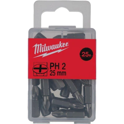 Afbeelding van MILWAUKEE 4932399587 schroefbit PH2x25 mm (25 st.)