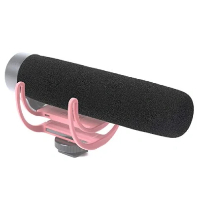 Afbeelding van YOUSHARES Rode VideoMic Go Foam Popfilter voor binnenmicrofoon, winddicht, schuim, Røde videocamera