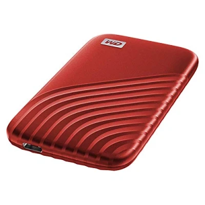 Image de Western Digital Disque Dur Externe Portable Drive My Passport 500 Gb Ssd Red