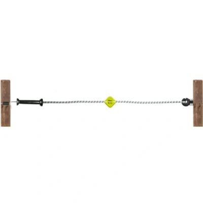 Afbeelding van Poortset elastisch koord 6mm wit