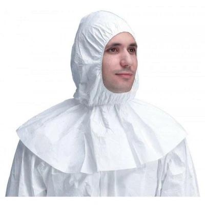 Afbeelding van DuPont Tyvek 500 Hood white, one size 03140018 Wit