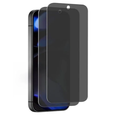 Afbeelding van Screenprotector Geschikt voor Google Pixel 9 Pro Privacy Glas Gehard Full Cover Tempered Glass 2 PACK