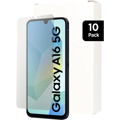 Afbeelding van Mobiparts Screenprotector geschikt voor Samsung Galaxy A16 Gehard Glas Anti bacterieel