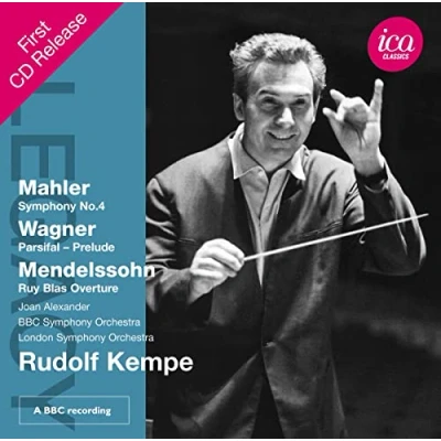Afbeelding van BBC Symphony Orchestra, Rudolf Kempe Mahler: No.4 Wagner: Prelude From Parsifal (CD)