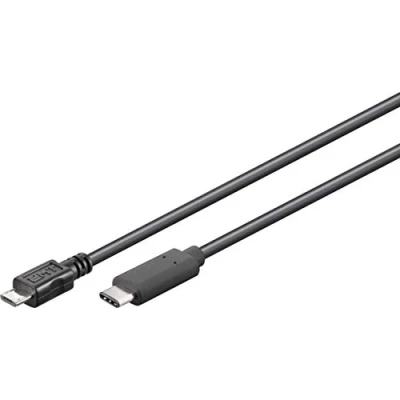 Image de goobay Câble USB Micro de type B (M) pour C 3.1 1 m noir