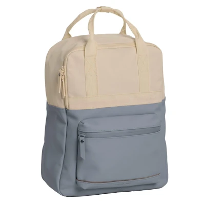 Afbeelding van Daniel Ray Providenc Water Repellent backpack soft blue/beige