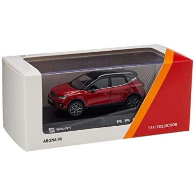 Afbeelding van SEAT 6H1099300HBQ Arona FR Miniatuur 1:43 Rood/Zwart Auto